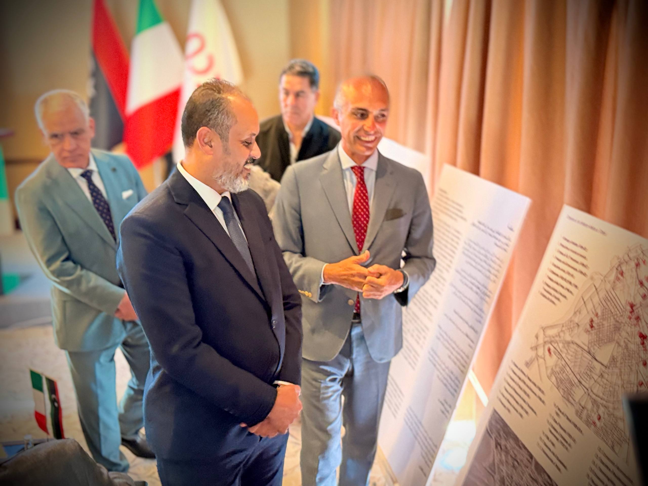 وزير الإسكان والتعمير يشارك في افتتاح فعاليات يوم التصميم الإيطالي ومنتدى العمران 2026 بطرابلس